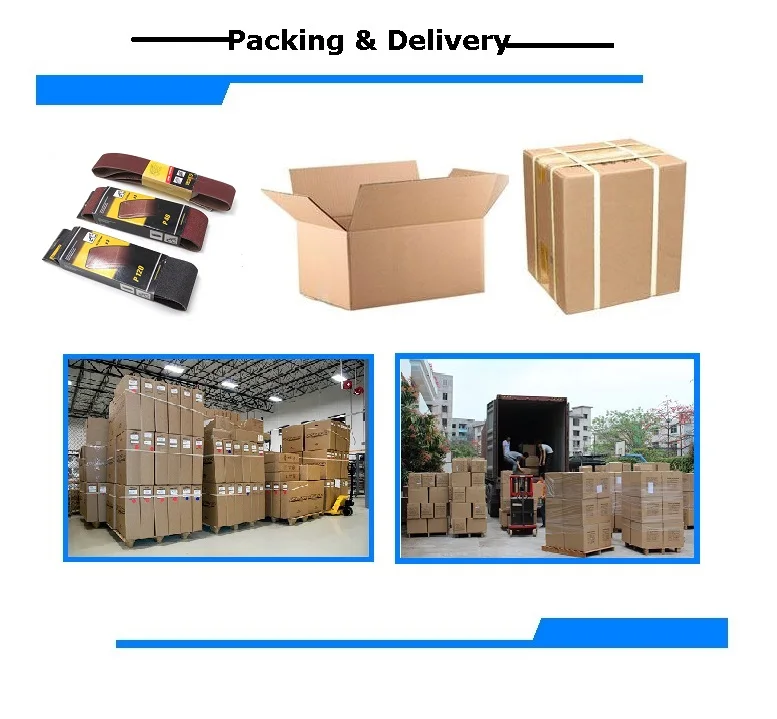 6pcs GXK51-B Sanding Belt,915x100mm Endless Sanding Belt 60...