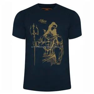 Fashionable New Design High Quality 100% Cotton Men's O-Neck T Shirt Fashionable New Design High Quality 100% Cotton Men's O-Neck T Shirt