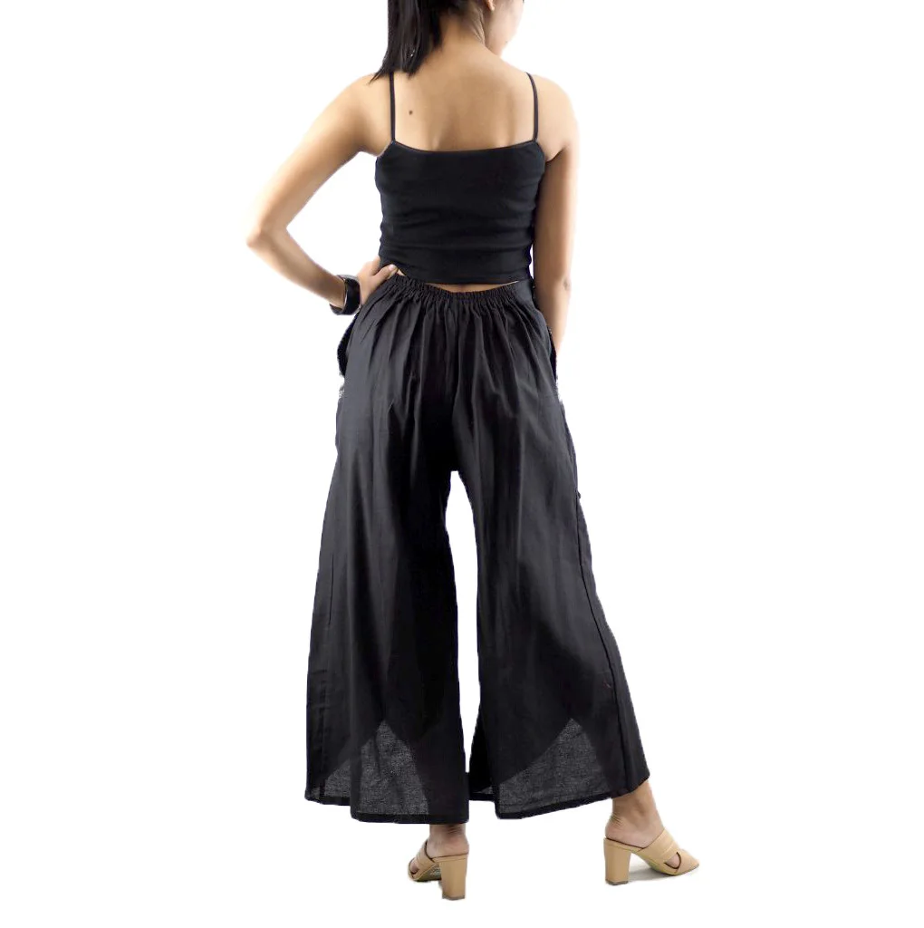 NAPAT New Women Harem Pants Elastic Waist Loose Warm ( PP0022-01 )