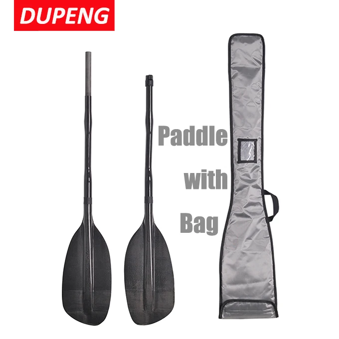 Premium Quality Whitewater Paddle Carbon Fiber Bent Shaft Kayak Paddle