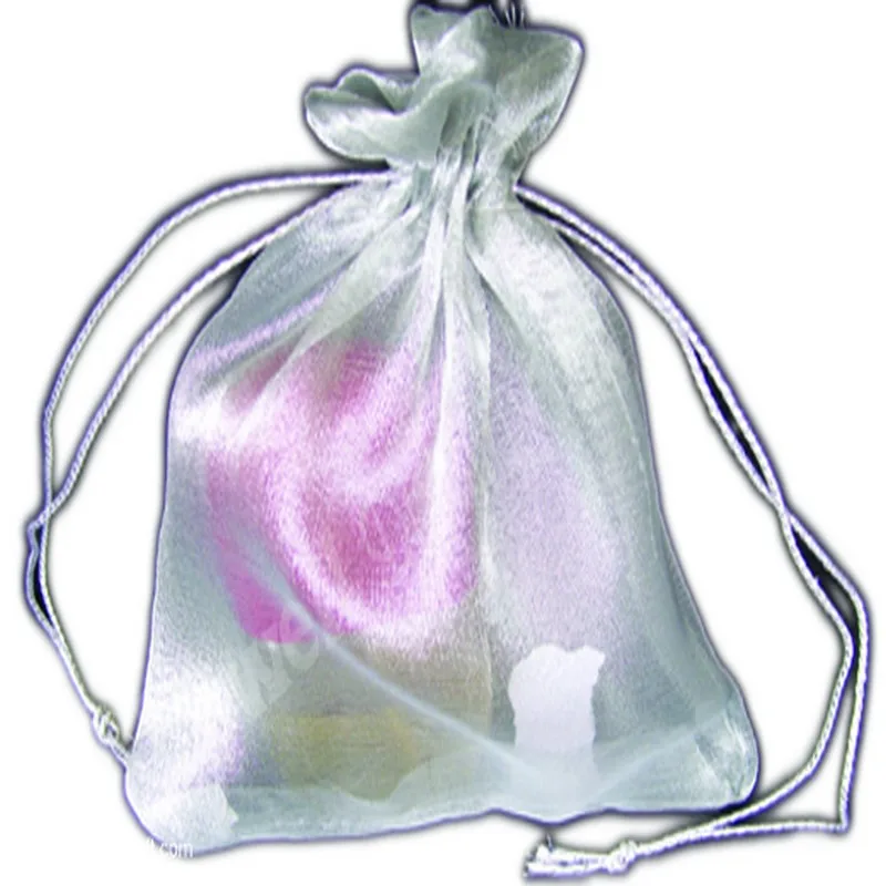 Drawstring Plain Organza Gift Bags Buy Drawstring Organza Pouch