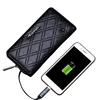 2 in 1 Charging Smart Wallet with 8 function Anti lost men leather Luxury Smart wallet