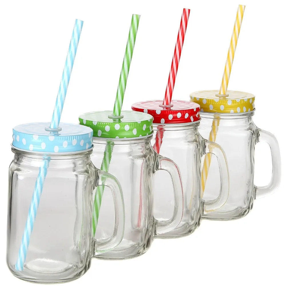 120ml Hot Sale Mini Glass Mason Jar With Lid And Straw Wholesale Buy