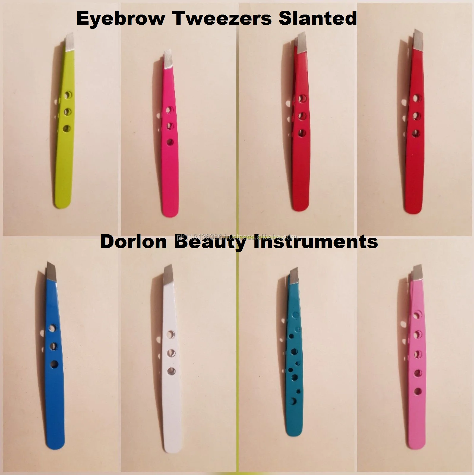 3pcs Eyebrow Tweezers in mirror case, new design
