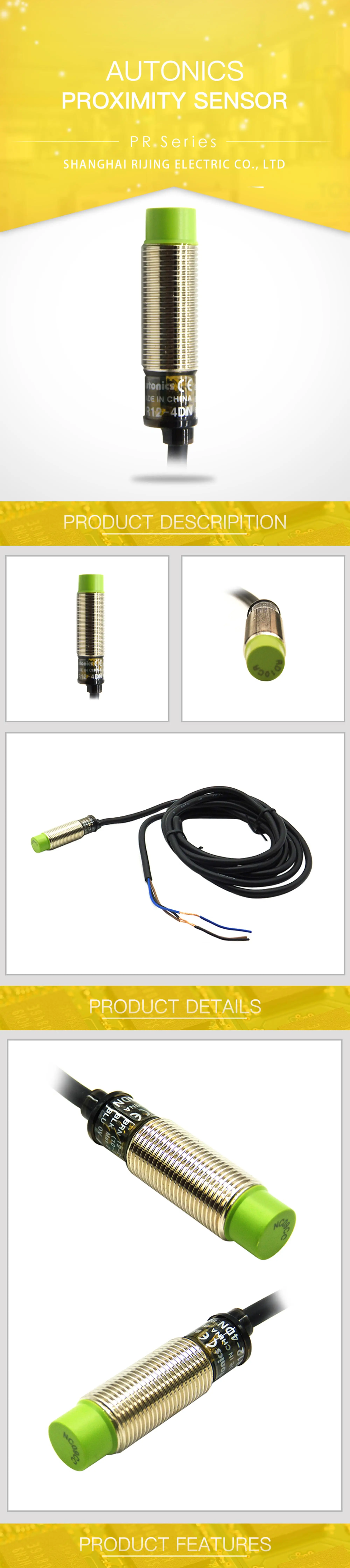 Autonics Prl3015dn 30mm Cost Optical Inductive Proximity Sensor Buy