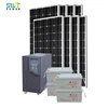 Completesolar system 6KW off grid connection Polycrystalline solar panel 250W watt inverter 6000 watt whole solar kits