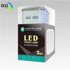 LED Touch Lamp with Dual USB Port Smart Wall Charger