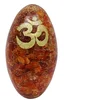 Red Carnelian Om Orgonite Shiva Lingam : Orgone Shiva Lingam : Wholesale Orgonite Shiva Lingam Low Price