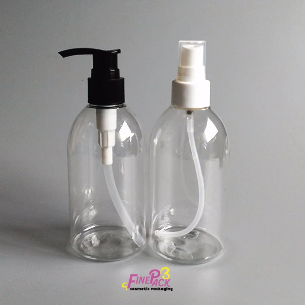 250ml 500ml 1000ml Plastic Pet Shampoo Fles Met Pomp Dispenser Buy