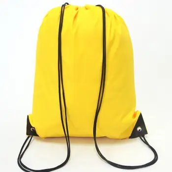 colorful drawstring bags