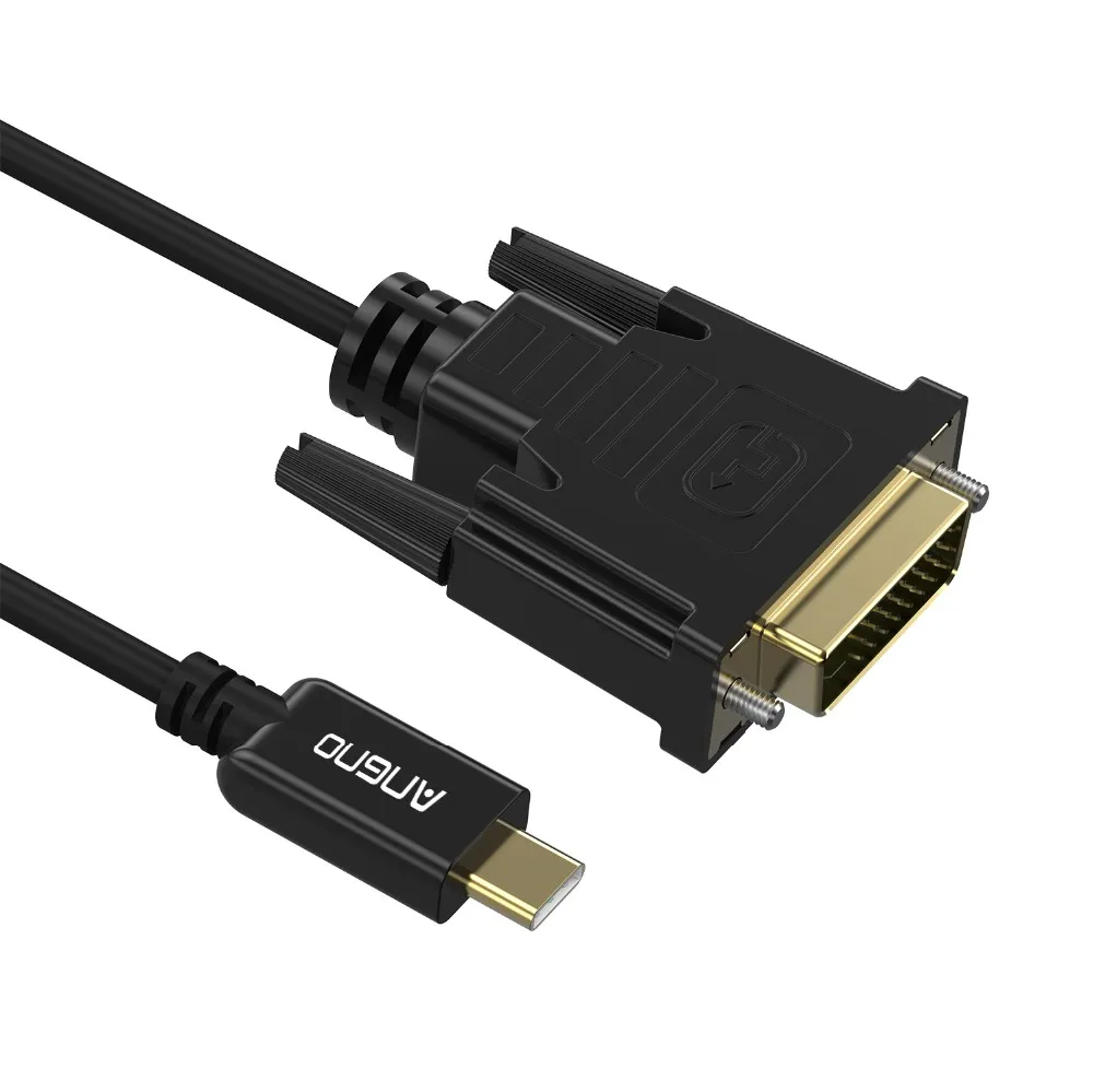 Type C To Dvi 4k Video 1.8m Cable For 2017 Imac,Mackbook - Buy Type C ...