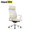Classical Modern Office Furniture White Leather Office Executive Chair For CEO Boss Made In China A1622