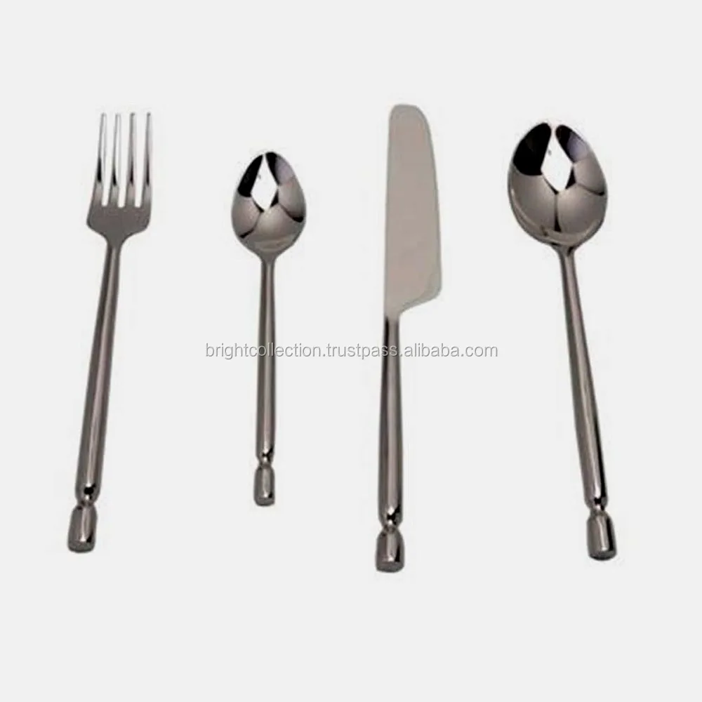 Handmade Leaves Design Spoon And Fork Set Bestselling Salad Serving