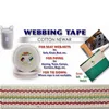 Economical Cotton Piping Tape Piping Nawar Webbing V Design for Tents, Camp, Canvas, Tarpaulin