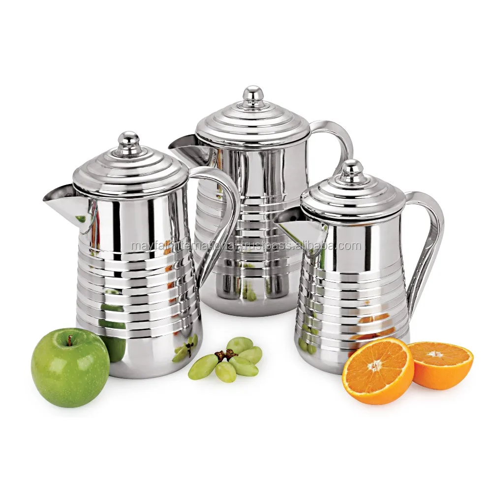 Stainless Steel Silver Line Jug Buy Stainless Steel 2.5 Liter Water Jug For Kitchen,Stainless