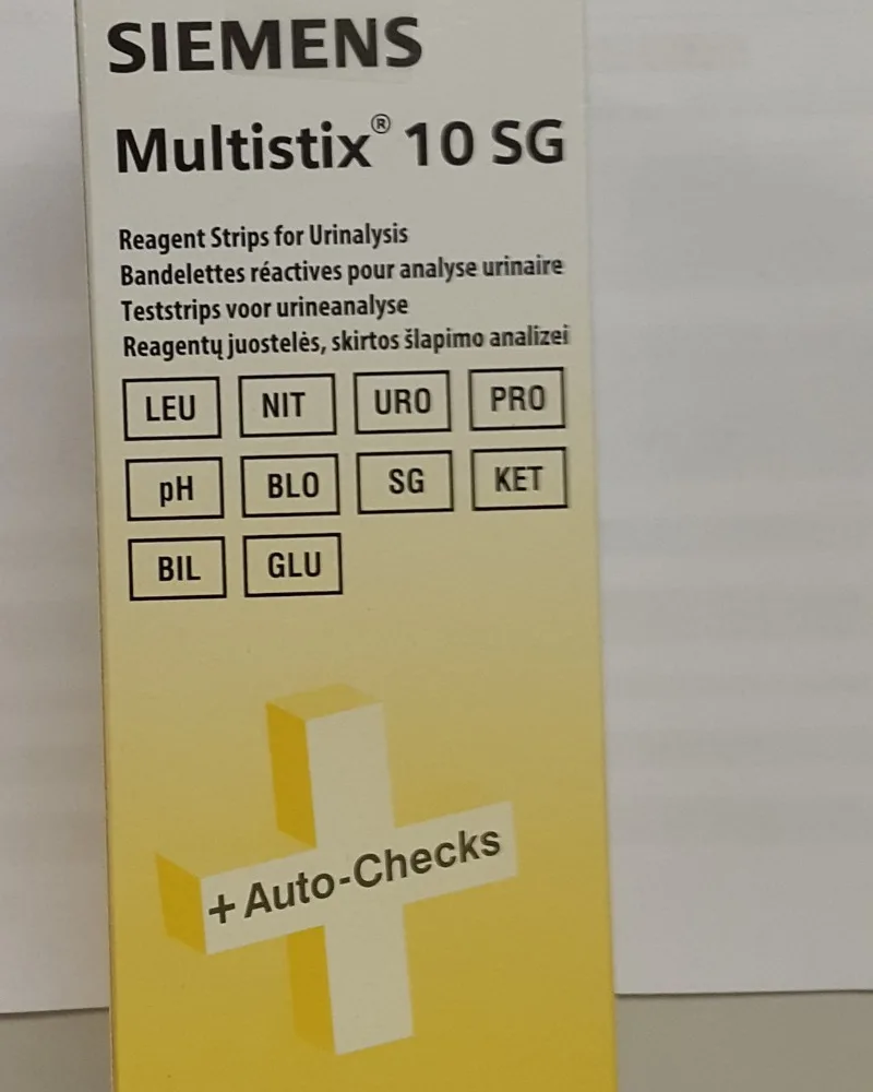 Siemens Multistix 10SG (Anglais Pack). 