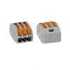 Push in wire connectors 2pin 3pin 5pin Connectors and Terminals quick screwless terminal blocks low price good quality electric