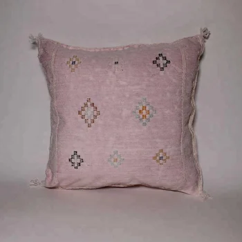 moroccan cactus silk cushions