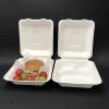 new product 2019 disposable fast food packaging sugarcane 9''biodegradable restaurant to go containers