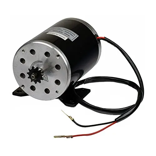 Alvey 36 Volt 1000 Watt MY1020 Electric Motor with 11 Tooth 8 mm 05T Chain Sprocket & Bracket