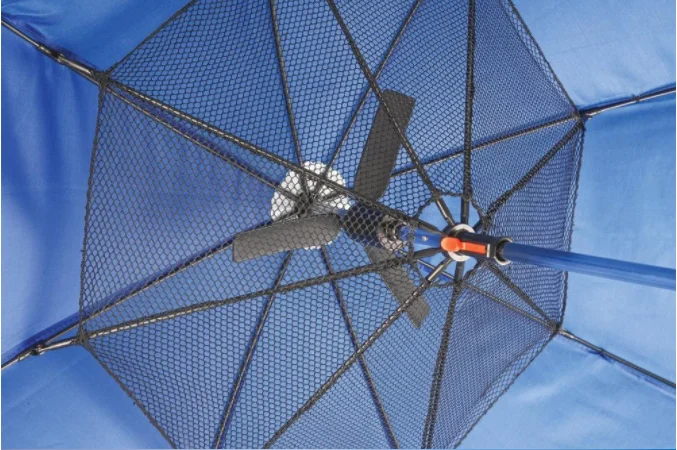 golf umbrella with fan