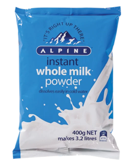instant whole milk powder