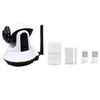 SMS/APP alert push and telephone auto dial wifi gsm wireless home security alarm system with security camera