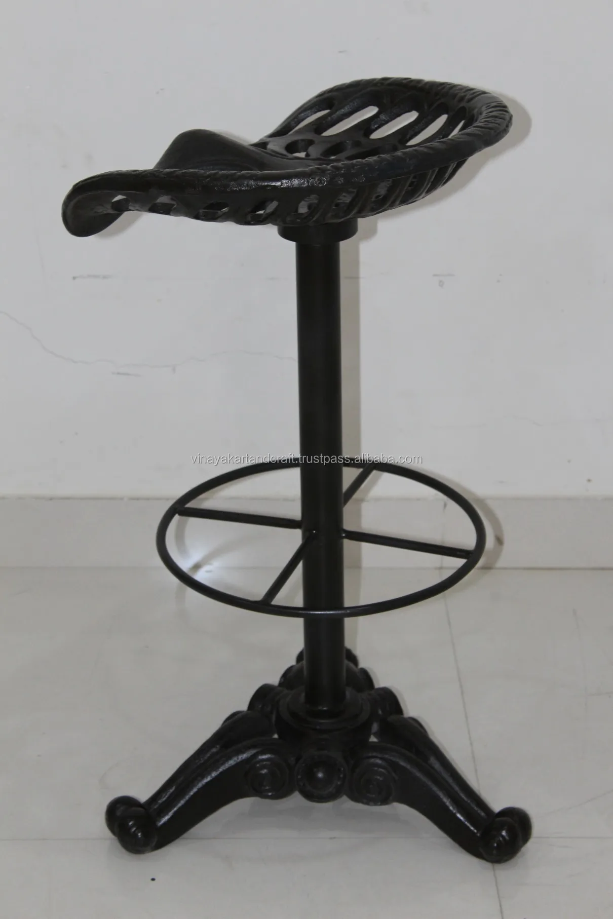 Vintage Industrial Tractor Bar Stool Rustic Style Farm House Tractor