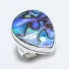 Abalone Shell Gemstone Handmade Vintage Jewelry Ring Size 10