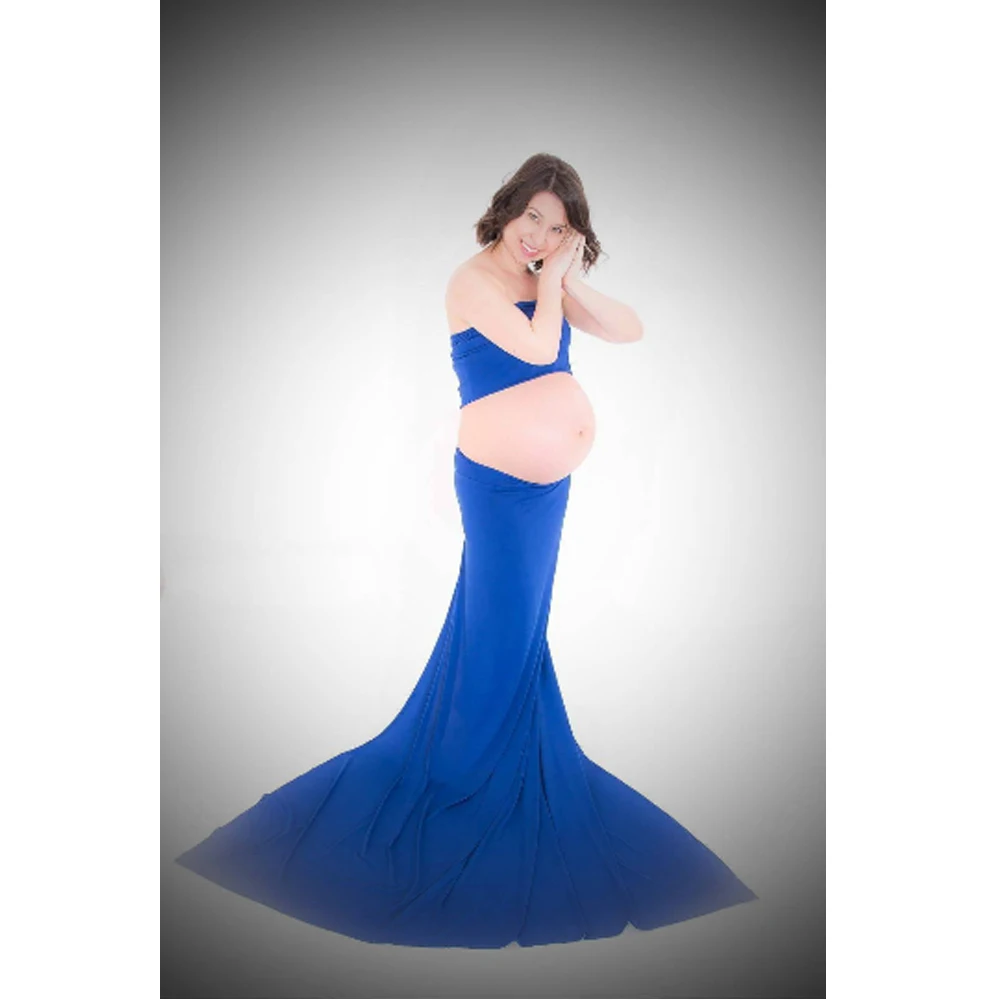 royal blue maternity