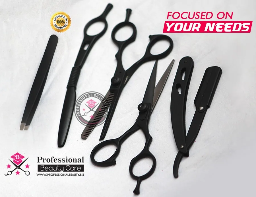Student Barber And Professional Barber Kit Barbero Scissor Sharp Razor