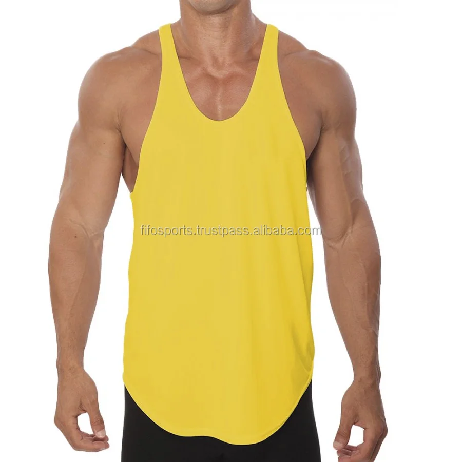 Bodybuilding Racerback Y Back Muscle Stringer Vest Tops Oversized ...
