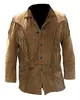 Mens Western Suede Leather Wear Cowboy Tan Fringe Native American Beads Jacket