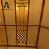 Small home lift glass car design cheap price villa elevator
