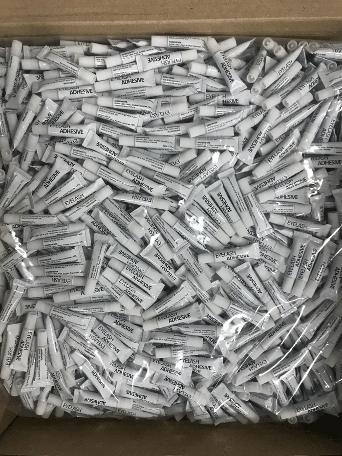 Adhesive For Strip Eyelashes (acrylate,White,Tube Type 1g) / Fast