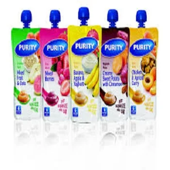 
BABY PURITY FOOD PEACH,BANANA,MANGO,PINEAPPLE ALL FLAVOURS 