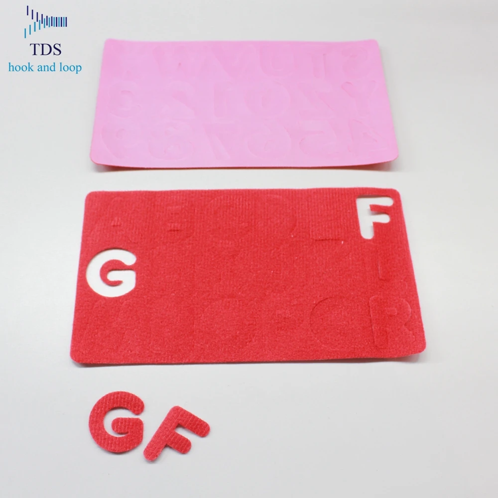Customized Colorful Hook And Loop Letters Buy Hook And Loop Letters