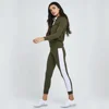 Women tracksuits sport long sleeve hoodie and pant gym training & jogging wear