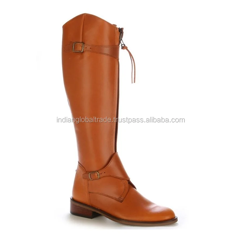 Long Horse Riding Boots Made In India Of Pure Leather Horse Riding