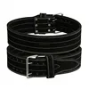 GENUINE LEATHER POWER HEAVY DUTY WEIGHT LIFTING BODY BUILDING BELT