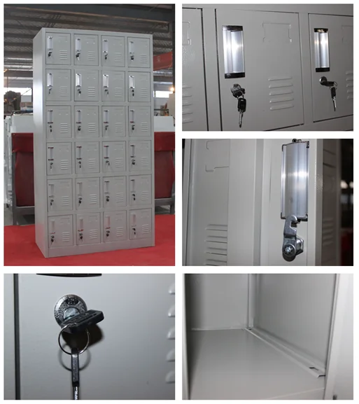 24 door locker -details