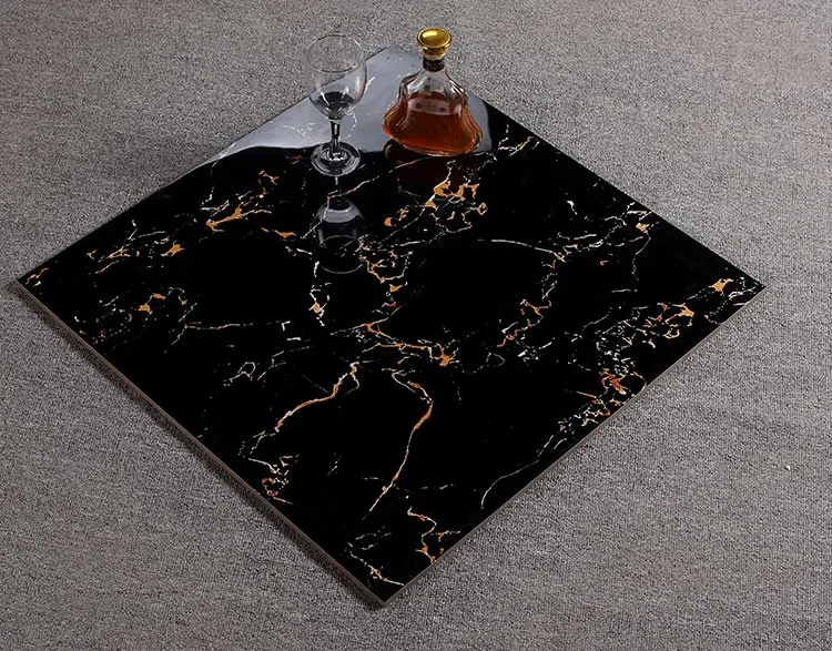 60x60 Cm Negro Venta Al Por Mayor Precio Barato Vidriada Pulido