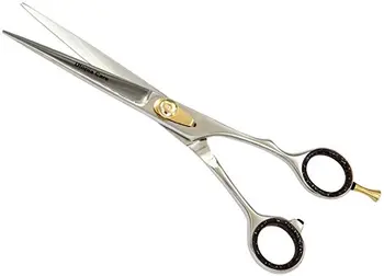 Hair Dressing Professional Scissors Salon Shears With Blue Pearls Hair Dressing Professional Scissors Salon Shears With Blue Pearls Zigzag Blades 6 5 By Anese