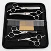 5 parts one set Round Tip Cat Dog Grooming Scissors Kit