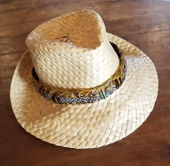 baby straw fedora hat