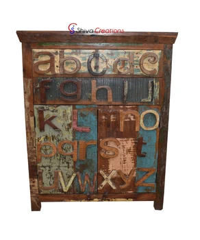 Indian Style Home Furniture Antique Reclaimed Wooden Cabinet Buy