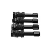 Bolt-in Car Aluminum Tubeless Wheel Tire Valve Stem With Dust Cap Tyre Wheel Valve Stem