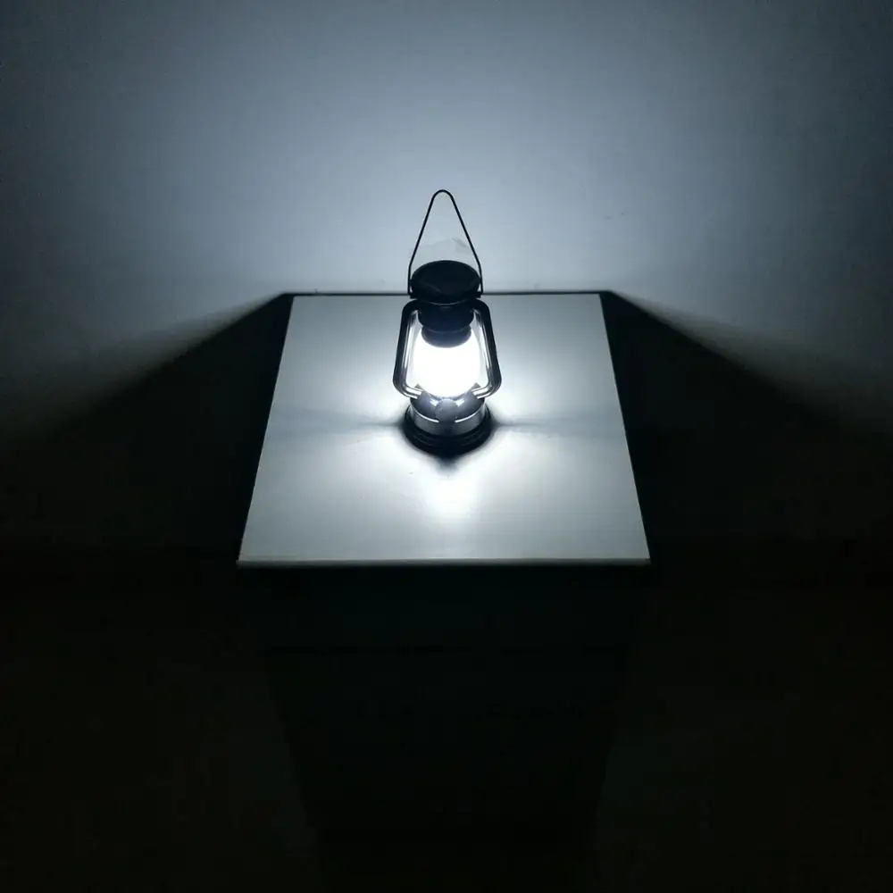 Solar power camping lantern light Portable USB Hand crank Dynamo Rechargeable small LED USB solar camping lantern