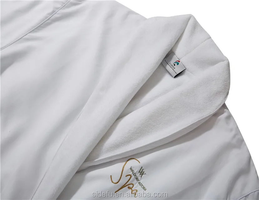 Luxury Wholesale Hotel Spa Microfiber Bath Shower Sleeping Robe Women