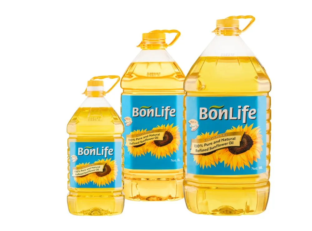 Bonlife sunflower oil 3 L PET, produced in Ukraine, View refined
